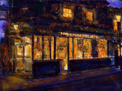 Bild-Nr: 10975076 The Churchill Arms, London Erstellt von: ingo ulrich