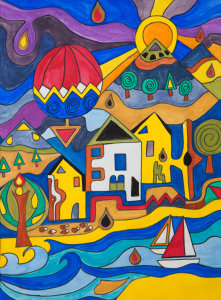 Bild-Nr: 10977472 Zweihundertwasser Erstellt von: Christian Thieme