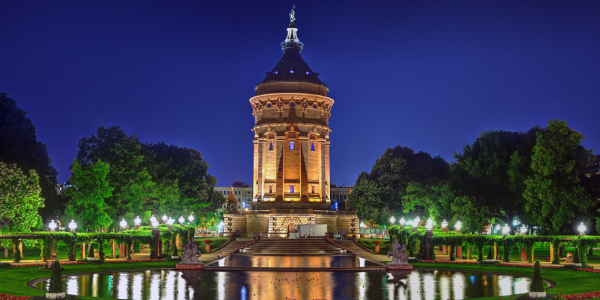 Bild-Nr: 10979674 Wasserturm Mannheim Erstellt von: FineArtImages