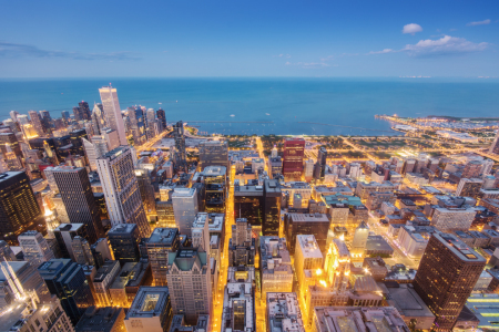 Bild-Nr: 11029789 Chicago Night Light Erstellt von: ph4n7oM