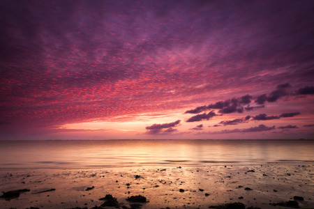 Bild-Nr: 11032785 Sonnenaufgang am Strand von Wyk auf Föhr Erstellt von: Konstantin-Articus