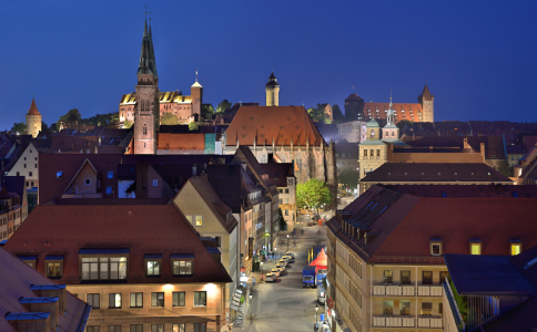 Bild-Nr: 11045157 Nürnberg Blick über die Altstadt Erstellt von: FineArtImages