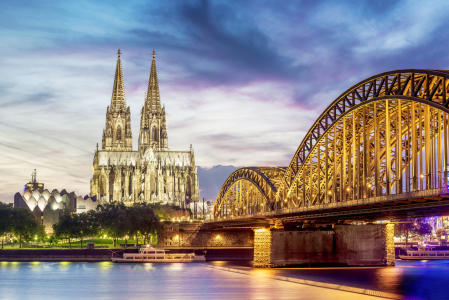 Bild-Nr: 11048359 Kölner Dom bei Sonnenuntergang Erstellt von: Wolfgang Zwanzger