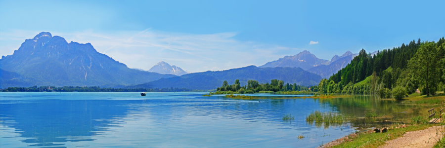 Bild-Nr: 11056233 Der Hopfensee im XXL Panorama Erstellt von: Mausopardia