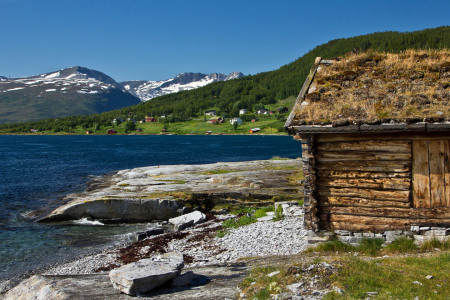Bild-Nr: 11058137 Hütte auf Kvaløya in Norwegen  Erstellt von: Anja Schäfer