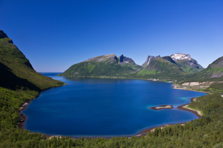 Bild-Nr: 11061045 Panoramablick auf den Bergsfjord - Senja Erstellt von: Anja Schäfer