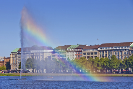 Bild-Nr: 11079151 Alsterfontäne Hamburg Erstellt von: Melanie Viola