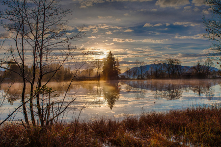 Bild-Nr: 11082461 Herbstmorgen am See Erstellt von: RMehlan
