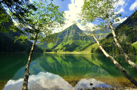 Bild-Nr: 11103699 Spiegelung im Ahornsee Erstellt von: Harald Keppeler