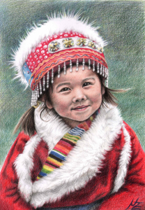 Bild-Nr: 11104989 Tibetan Girl Erstellt von: NicoleZeug