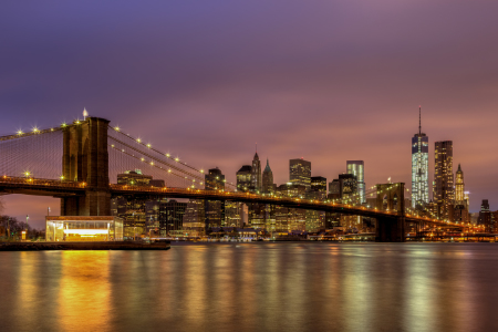 Bild-Nr: 11122338 Brooklyn Bridge at Night Erstellt von: TomKli