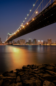 Bild-Nr: 11142452 Manhattan Bridge at Night Erstellt von: TomKli