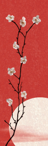 Bild-Nr: 11143000 Kirschblütenzweig hochkant ohne Schriftzeichen Erstellt von: Mausopardia