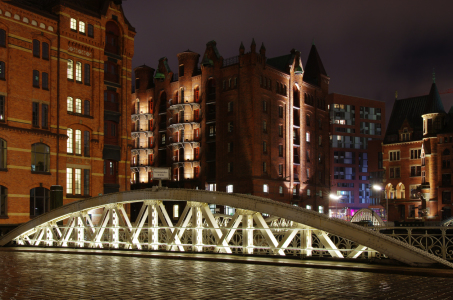 Bild-Nr: 11144676 Brücke in Speicherstadt Hamburg Erstellt von: iwonag