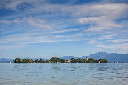 Bild-Nr: 11145246 Chiemsee mit Fraueninsel Erstellt von: EderHans