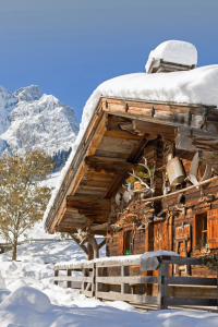 Bild-Nr: 11145878 Almhütte im Winter Erstellt von: EderHans