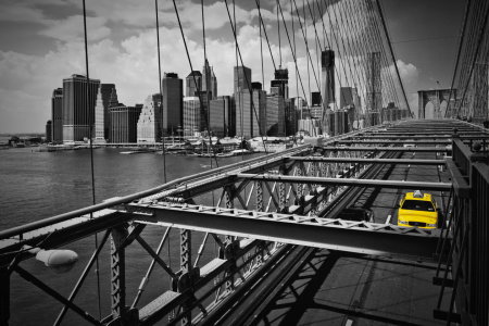 Bild-Nr: 11149136 Brooklyn Bridge Aussicht auf Manhattan Erstellt von: Melanie Viola