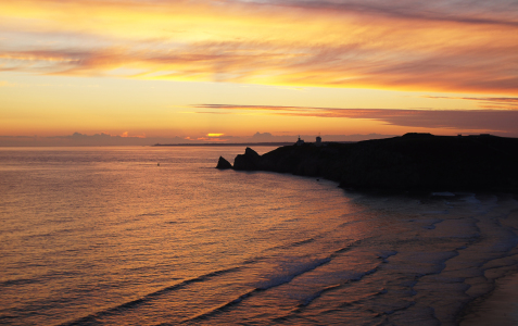 Bild-Nr: 11150292 Sonnenuntergang an der Pointe de Toulinguet Erstellt von: Bretagneschwester