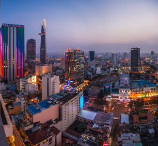 Bild-Nr: 11163806 Vietnam - Saigon Skyline Erstellt von: Jean Claude Castor