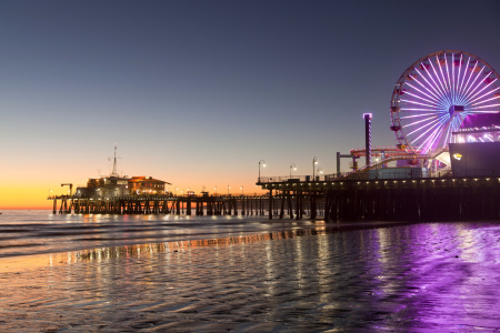 Bild-Nr: 11167740 Riesenrad  am Santa Monica Pier, Los Angeles Erstellt von: reisefoto