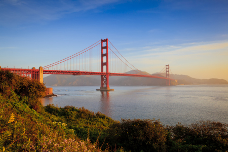 Bild-Nr: 11189786 Golden Gate Bridge - Sonnenaufgang Erstellt von: d-wigger