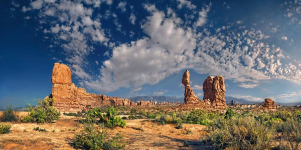 Bild-Nr: 11200224 Balanced Rock - Arches NP Erstellt von: Michael und Elisabeth Rucker