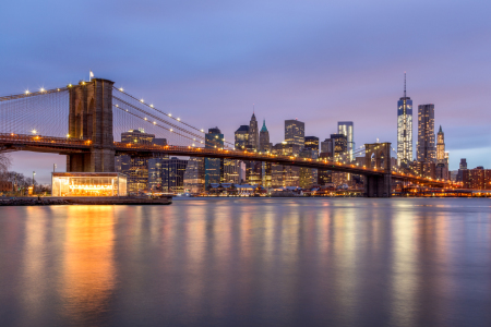 Bild-Nr: 11209968 Brooklyn Bridge Twilight Erstellt von: TomKli