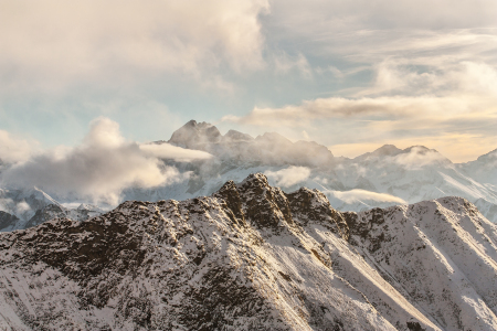 Bild-Nr: 11245742 Berge im Winter  Erstellt von: Wenki