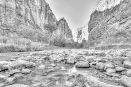 Bild-Nr: 11247822 Zion NP B&W Erstellt von: TomKli