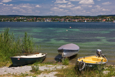 Bild-Nr: 11291876 Boote am Bodensee auf der Insel Reichenau  Erstellt von: Anja Schäfer