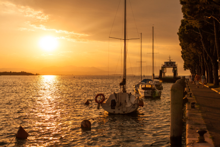 Bild-Nr: 11298936 Sonnenuntergang am Gardasee Erstellt von: janschuler