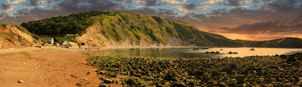 Bild-Nr: 11302592 Lulworth Cove Sunset Erstellt von: SusaZoom