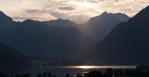 Bild-Nr: 11307022 Sonnenuntergang am Achensee Erstellt von: wompus
