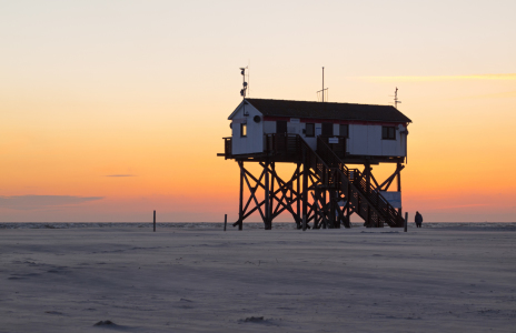 Bild-Nr: 11312400 Abendstimmung in St. Peter Ording Erstellt von: Fotofilter