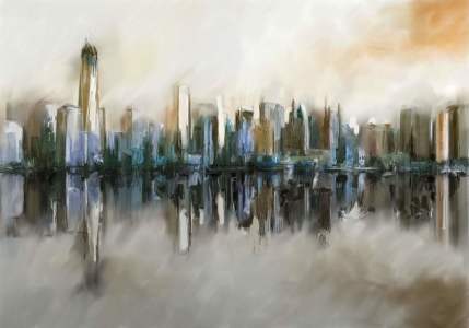 Bild-Nr: 11337867 New York Skyline Erstellt von: artefacti