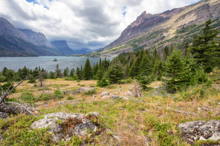 Bild-Nr: 11343324 Blick auf Wild Goose Island - St. Mary Lake - Glacier NP Erstellt von: TomKli