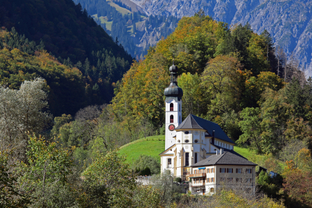 Bild-Nr: 11366398 Pfarrkirche Tschagguns Erstellt von: FotoDeHRO