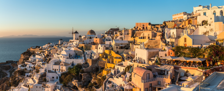 Bild-Nr: 11377425 Santorini - Oia Sonnenuntergang Panorama 3 Erstellt von: Jean Claude Castor