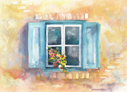 Bild-Nr: 11378483 Fenster mit Blumen Erstellt von: JitkaKrause