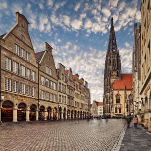 Bild-Nr: 11382403 St. Lamberti Kirche am Prinzipalmarkt in Münster Erstellt von: Thomas und Ramona Geers