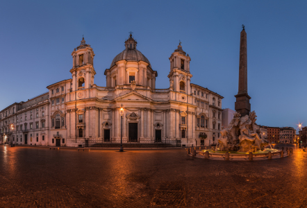 Bild-Nr: 11389641 Rom - Piazza Navona am Morgen Erstellt von: Jean Claude Castor