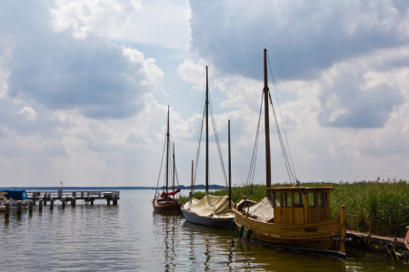 Bild-Nr: 11410436 Boote im Hafen von Wieck am Darß  Erstellt von: Anja Schäfer