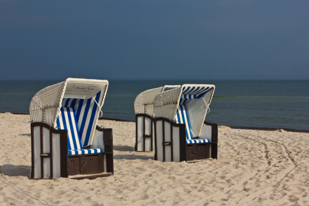 Bild-Nr: 11414144 Strandkörbe an der Ostsee 2 Erstellt von: Anja Schäfer