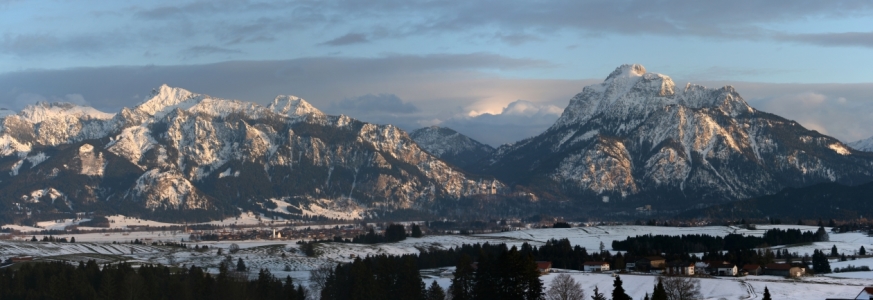 Bild-Nr: 11418202 Blick von Enzensberg auf Ostallgäuer Bergkulisse Erstellt von: widipic