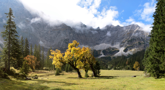 Bild-Nr: 11425764 Panorama im Kleinen Ahornboden im Karwendel Erstellt von: BilderWerkstatt