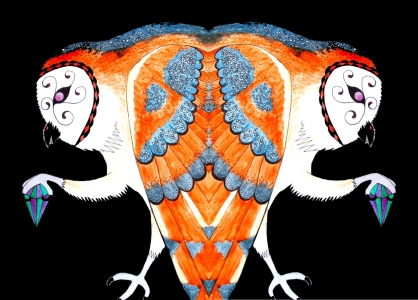 Bild-Nr: 11428046 Magische Eule Erstellt von: Owl-Art-Suri