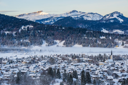 Bild-Nr: 11430229 Oberstdorf und Hoher Ifen Erstellt von: Walter G. Allgöwer