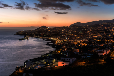 Bild-Nr: 11438315 Madeira - Funchal zur blauen Stunde Erstellt von: Jean Claude Castor