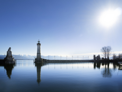 Bild-Nr: 11443158 Hafeneinfahrt Lindau Erstellt von: Wolfgang Zwanzger