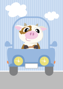 Bild-Nr: 11445255 Mobil Serie Auto Kuh Kinderbild Erstellt von: Michaela Heimlich